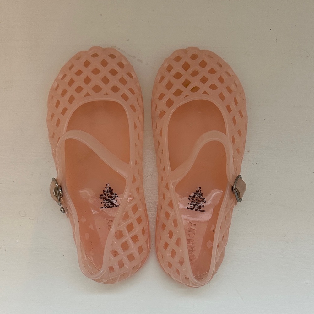 Kids Ballet Pink Jelly Shoes - Picture 5 of 5